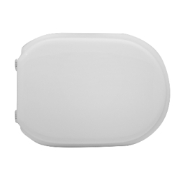 Sedile Wc Per Hidra Vaso Pegaso Forma 6 - Bianco Cerniere A Passanti 111-22HPE-33