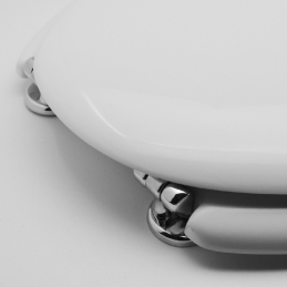 Sedile Wc Per Hatria Vaso Sculture Bianco Forma 1 - Bianco 111-22HSC