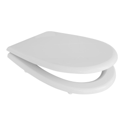 Sedile Wc Per Incea Vaso Luna Forma 6 - Bianco 111-22ILU