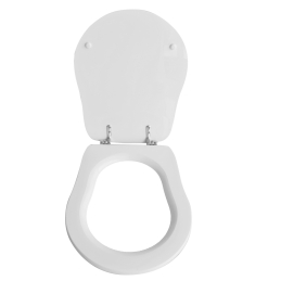 Sedile Wc Per Kerasan Vaso Retro' Bianco Forma 10 - Bianco 111-22KRE