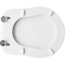 Sedile Wc Per Kerasan Vaso Retro' Bianco Forma 10 - Bianco 111-22KRE