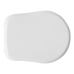 Sedile Wc Per Kerasan Vaso Retro' Bianco Forma 10 - Bianco 111-22KRE