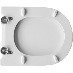Sedile Wc Per Kerasan Vaso Ritmo Bianco Forma 7 - Bianco 111-22KRI