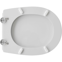 Sedile Wc Per Pozzi Ginori Vaso Atena Forma 6 - Bianco 111-22PAT