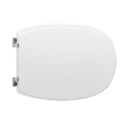 Sedile Wc Pozzi Ginori Vaso Citterio Forma 6 - Bianco - Cerniere C Espansione 111-22PCI-66
