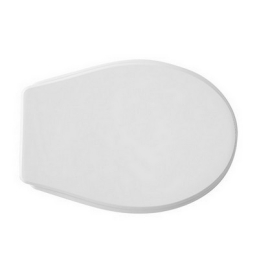 Sedile Wc Per Pozzi Ginori Vaso Conchiglia Forma 10 - Bianco - Cerniere A Passanti 111-22PCN-33