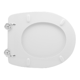 Sedile Wc Per Pozzi Ginori Vaso Idea Forma 6 - Bianco 111-22PIE