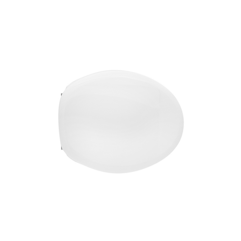 Sedile Wc Per Pozzi Ginori Vaso Selnova Forma 1 - Bianco - Cerniere A Passanti 111-22PSL-33