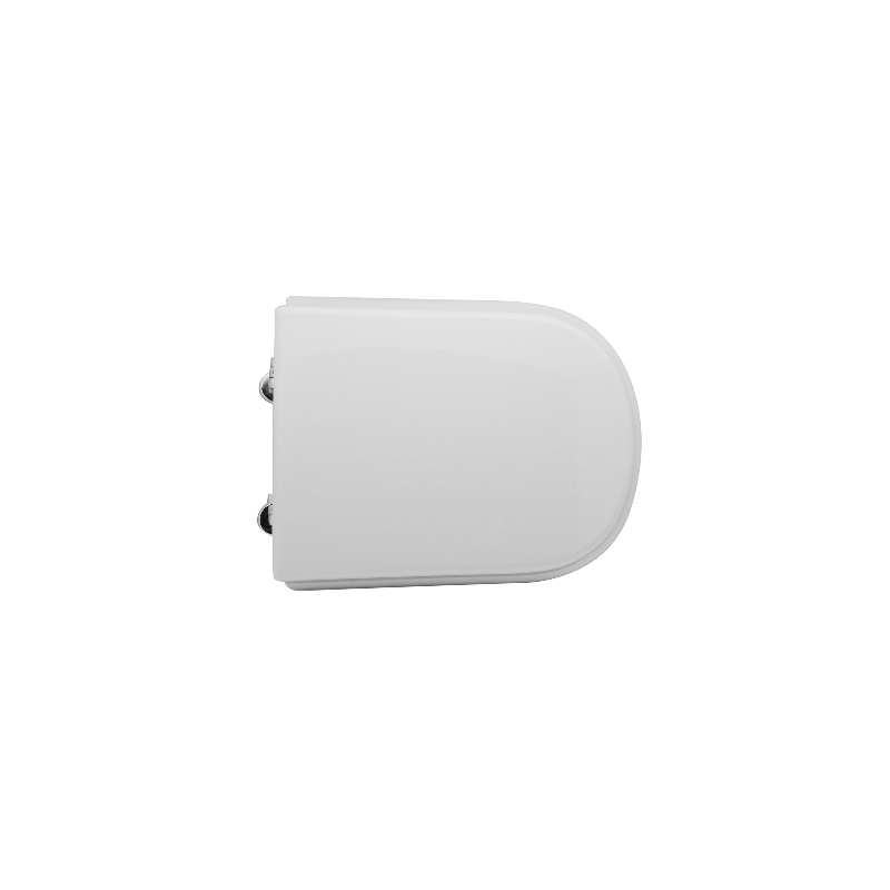 Sedile Wc Per Roca Vaso Giralda Forma 5 - Bianco Cerniere A Passanti 111-22RGI-33