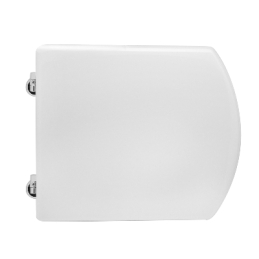 Sedile Wc Per Roca Vaso Hall Forma 10 - Bianco - Cerniere C Espansione 111-22RHA-66