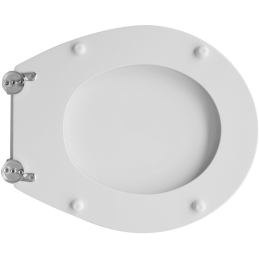 Sedile Wc Per Roca Vaso Polo Forma 1 - Bianco 111-22RPO