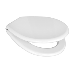 Sedile Wc Per Roca Vaso Polo Forma 1 - Bianco 111-22RPO
