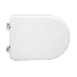 Sedile Wc Per Scic Vaso Donna Forma 7 - Bianco - Cerniere A Passanti 111-22SDN-33