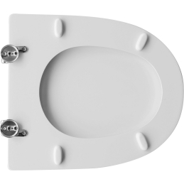 Sedile Wc Per Simas Vaso Luna Bianco Forma 4 - Bianco 111-22SLU