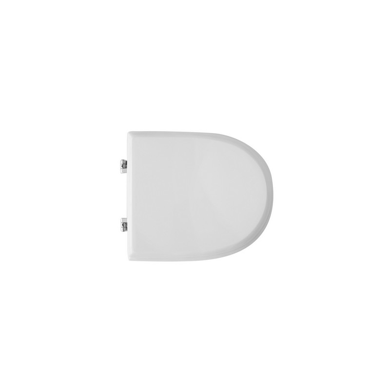 Sedile Wc Per Senesi Vaso Mizar Forma 4 - Bianco - Cerniere C Espansione 111-22SMI-66