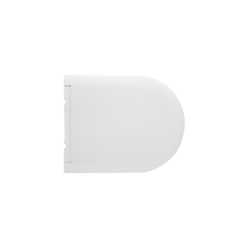 Sedile Wc Termoindurente Mod. Td7 Forma 7 - Bianco Soft-close 111-23DFTEB07-S