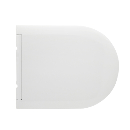 Sedile Wc Termoindurente Mod. Td7 Forma 7 - Bianco Soft-close 111-23DFTEB07-S