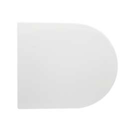 Sedile Wc Termoindurente Mod. Td9 Forma 7 - Bianco Soft-close 111-23DFTEB09-S