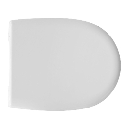 Sedile Wc Termoindurente Mod. D018 Forma 7 - Bianco 111-23DFTED018