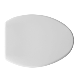 Sedile Wc Termoindurente Mod. D034 Forma 1 - Bianco 111-23DFTED034
