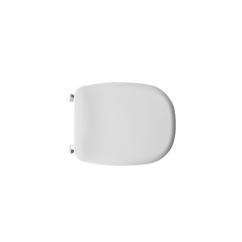 Sedile Wc Termoindurente Mod. D040 Forma 6 - Bianco 111-23DFTED040