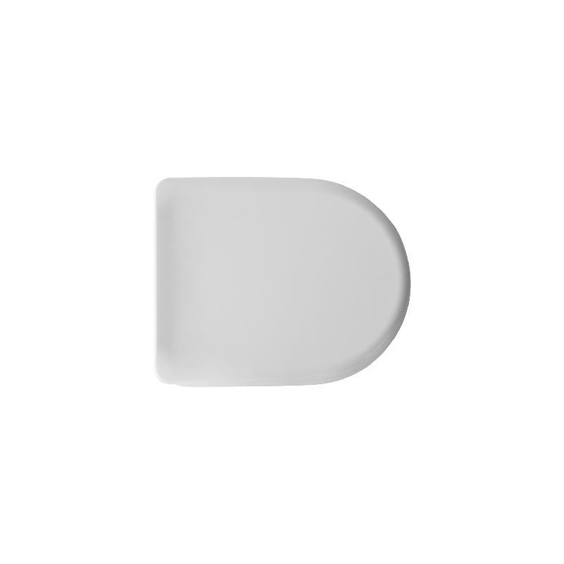 Sedile Wc Termoindurente Mod. D061 Doppia Cerniera Forma 7 - Bianco 111-23DFTED061D