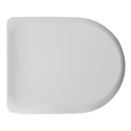 Sedile Wc Termoindurente Mod. D061 Doppia Cerniera Forma 7 - Bianco 111-23DFTED061D