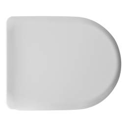 Sedile Wc Termoindurente Mod. D061 Doppia Cerniera Forma 7 - Bianco 111-23DFTED061D