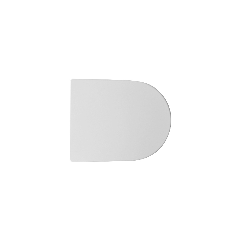 Sedile Wc Termoindurente Mod. D121 Forma 7 - Bianco 111-23DFTED121