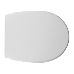 Sedile Wc Termoindurente Mod. D308 Doppia Cerniera Forma 6 - Bianco 111-23DFTED308D