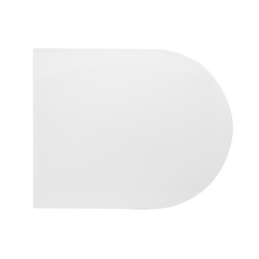 Sedile Wc Termoindurente Mod. D333 Forma 7 - Bianco Soft-close 111-23DFTED333-S