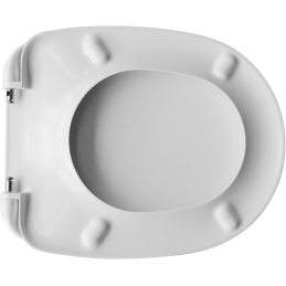 Sedile Wc Termoindurente Modello Dianter 6 Forma 6 - Bianco 111-23DFTER6