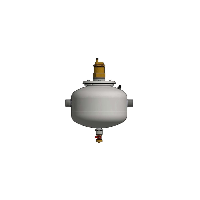 Vaso Di Espansione Con Deareatore E Defangatore Mod. One - Lt. 20 - 6 Bar 350-680-20