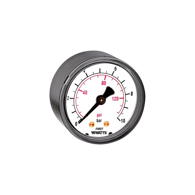 Manometro Attacco Posteriore M3a-abs 63 - 10 Bar 350-7255-10