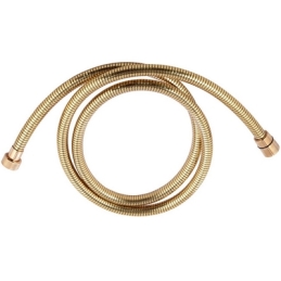 Flessibile Doccia In Pvc Dorato Con Attacco Conico - Cm 150 220-710-150