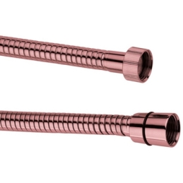 Flessibile Doccia In Ottone - Attacco 1/2f X 1/2f - Bronzo - Cm 150 220-718-150BR