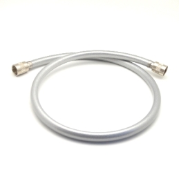 Flessibile Doccia Argento Metallizzato Fc 1/2 X Fc 1/2 - Cm 80 220-727-080