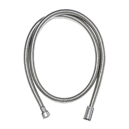 Flessibile Doccia Gioiello Inox Cono Liscio H. 26 Calotta Liscia - Cm 150 220-7282-150