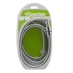 Flessibile Per Doccia Con Doppia Aggraffatura Attacco Conico Blister - Mt. 1.50 220-Y03Y-15