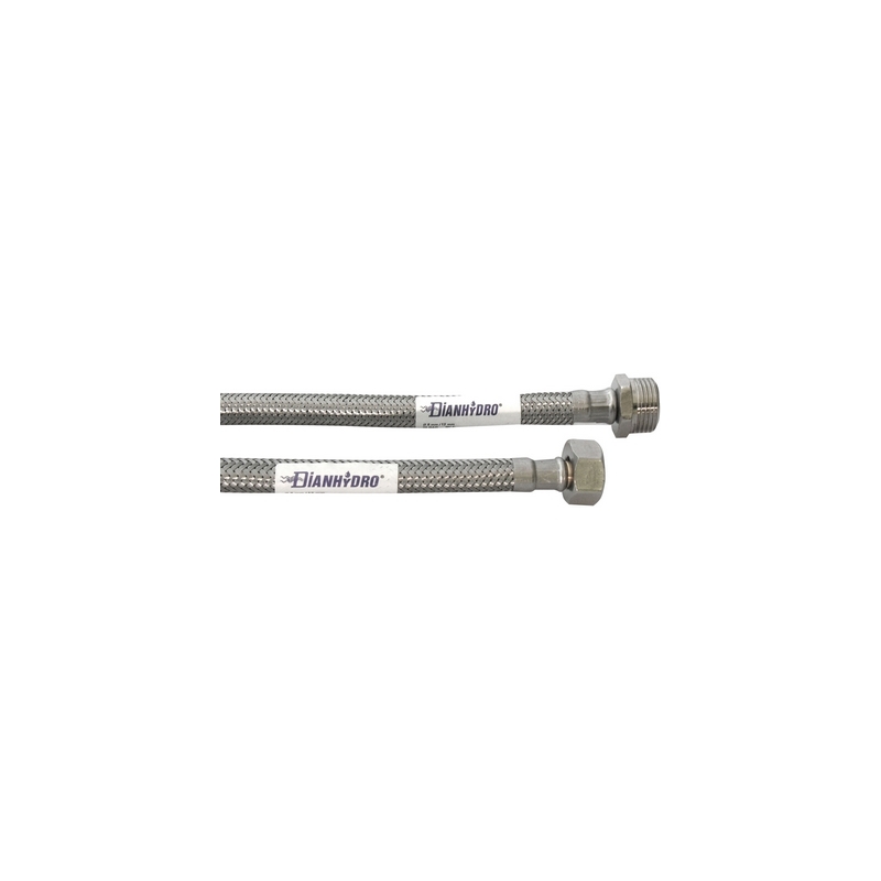 Flessibile Inox Modello Normale Cm. 20 - Mf 1/2 X 3/8 F221-IN020-M43