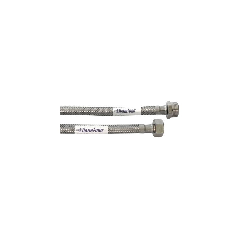 Flessibile Inox Modello Normale Cm. 50 - Ff 1/2 X 3/8 F221-IN050-F43