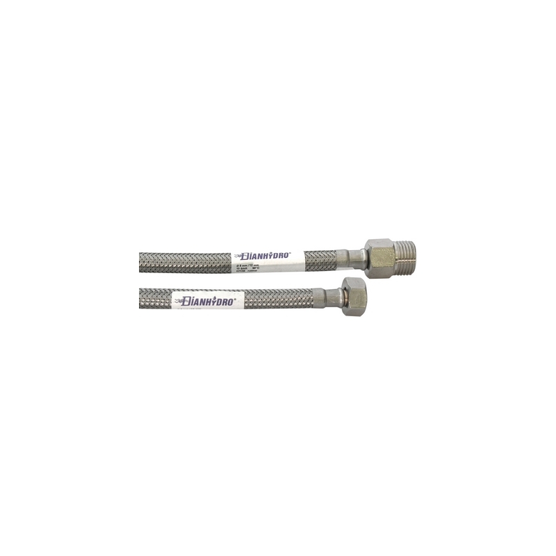 Flessibile Inox Modello Prolungato Cm. 40 - Mf 1/2 X 3/8 F221-IP040-M43