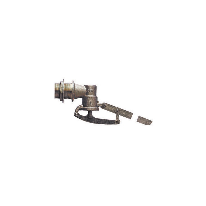 Galleggiante In Ottone Senza Sfera A 5 Coppiglie Asta Piatta - 3/4 134-005-05