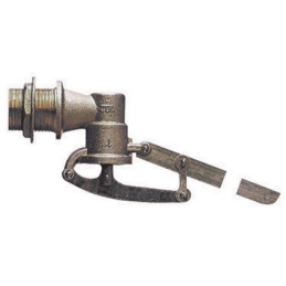 Galleggiante In Ottone Senza Sfera A 5 Coppiglie Asta Piatta - 1"1/2 134-005-08