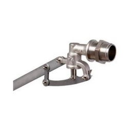 Galleggiante In Ottone Senza Sfera A 5 Coppiglie Asta Aisi 430 - 1" 134-0051-06