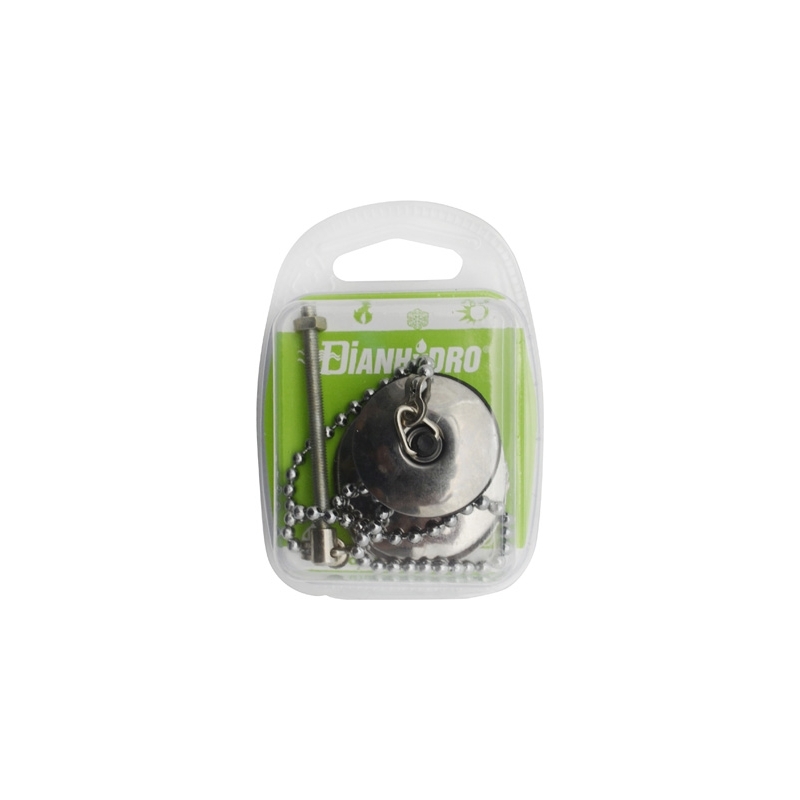 Tappo In Gomma Per Lavello Misura Grande Blister - Diam. 52 212-604Y