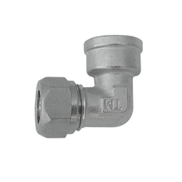 Raccordo Curvo Femmina Tiemme Per Multistrato - 1" X 32 313-1605-0632
