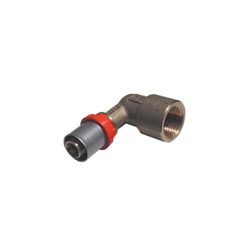 Raccordo Press Curvo Femmina Per Multistrato - 1/2 X 14 317-1655-0414