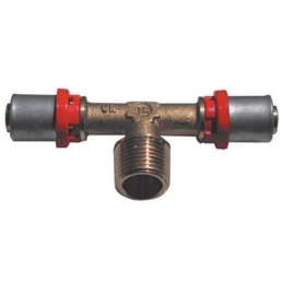 Raccordo Press A T Maschio Per Multistrato - 1"1/4 X 40 317-1658-0740