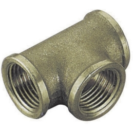 Tee Ff In Ottone Giallo T - 3/4 X 3/8 X 3/4 319-1570-0503